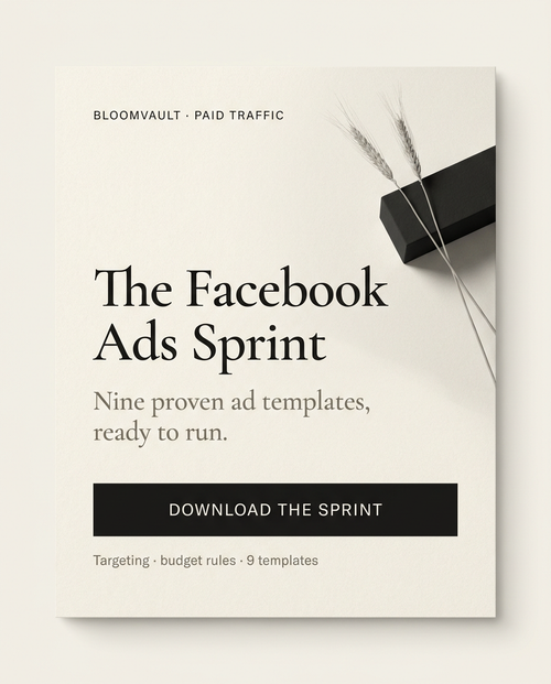 The Facebook Ads Sprint